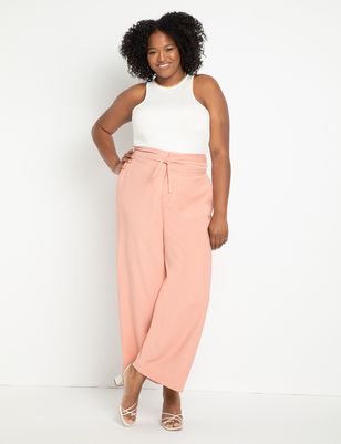 High Waisted Pant With Tie