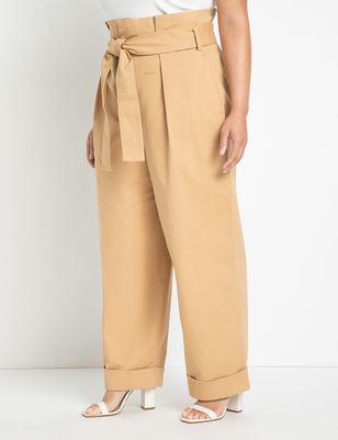 High Waisted Pant With Belt