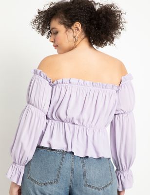 Off The Shoulder Tunic Top